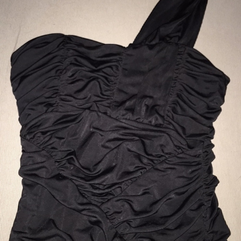 Sexy black dress